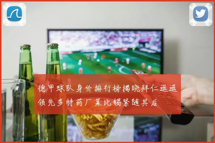 德甲球队身价排行榜揭晓拜仁遥遥领先多特药厂莱比锡紧随其后